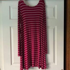 Pink and white sprites dress